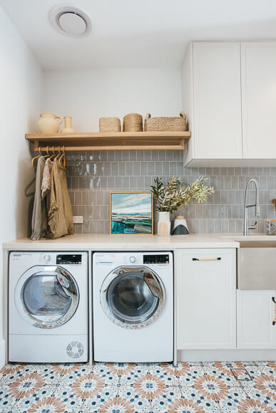 5 Laundry Room Tile Designs To Inspire You Atlas Marble Tile
