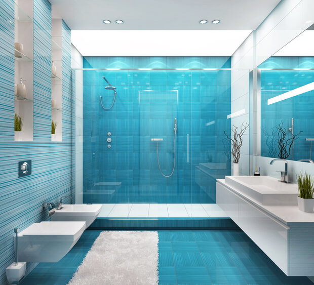 tile colors blue bathroom 
