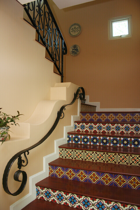 Tile Installation Ideas - Stair Risers