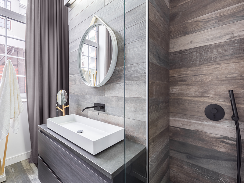Style trends wooden tile