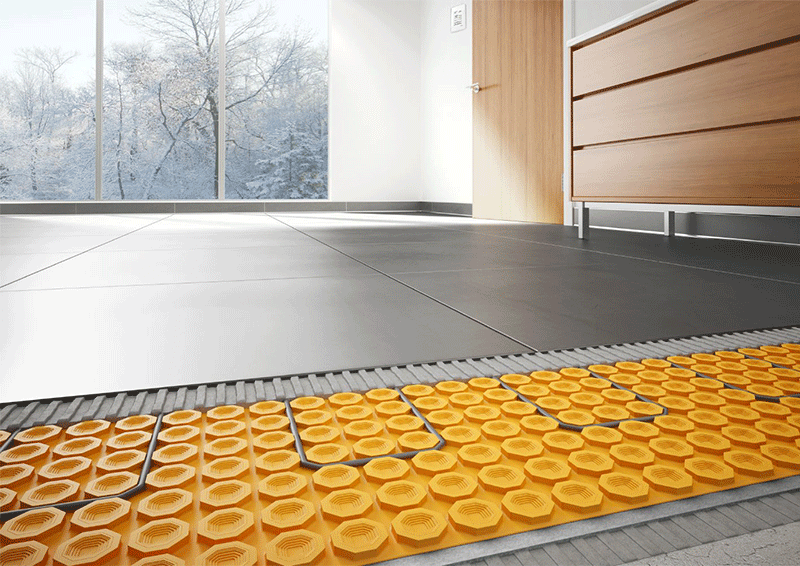 S That Make Tiling Easier, How To Install Tile Over Heated Floor
