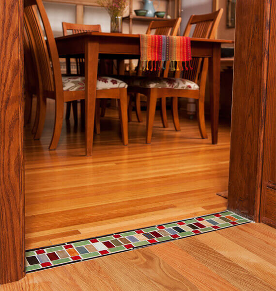 Tile Flooring Transitions, How To Make A Transition Between Floor Heights From Tile And Wood