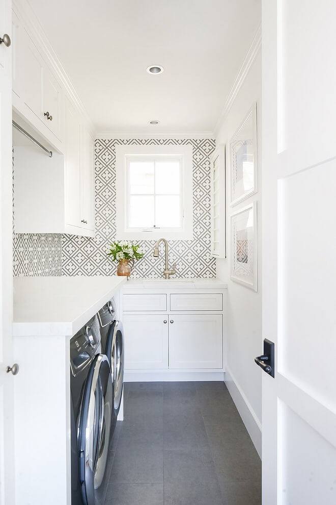 5 Laundry Room Tile Designs To Inspire, What Is The Best Type Of Flooring For A Laundry Room