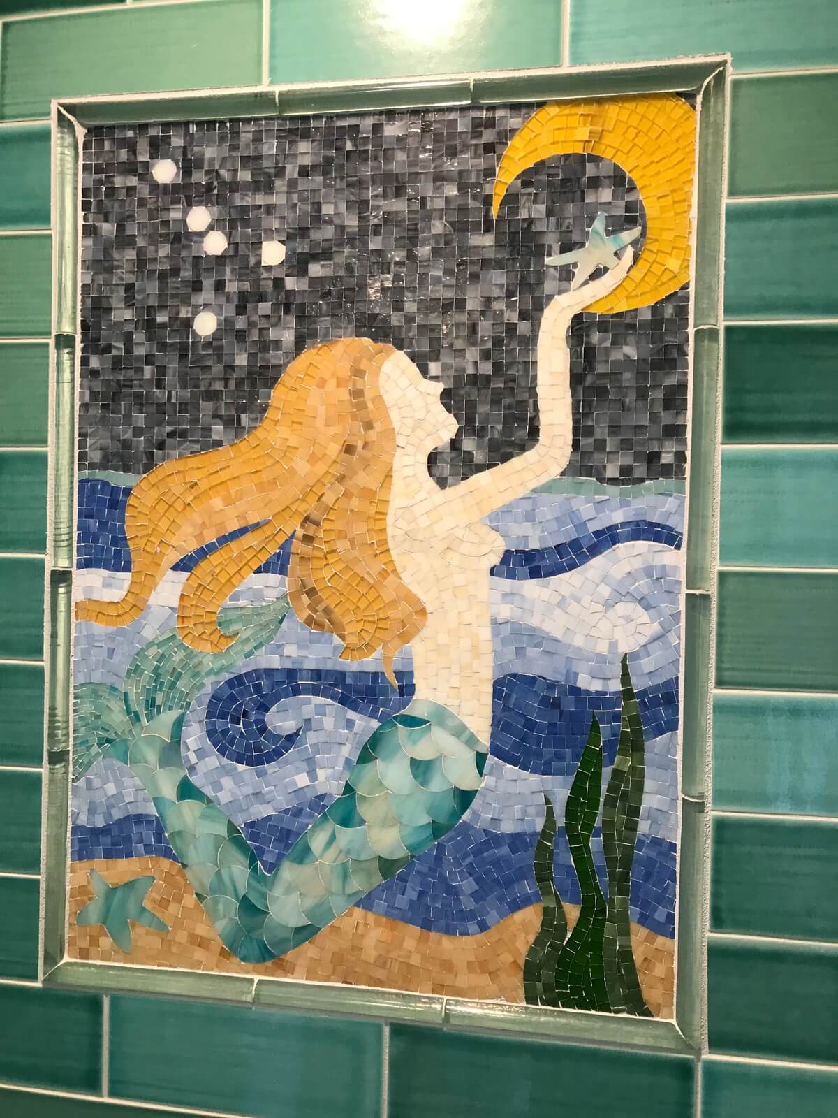 Mosaic - Mermaid - Bathroom