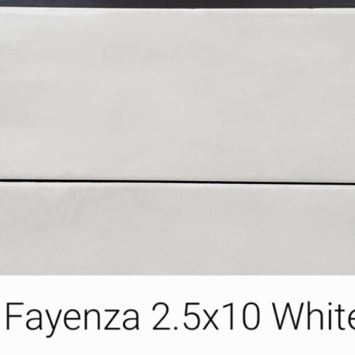 Fayenza - White