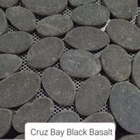 Island Stone Pebbles - Black Basalt