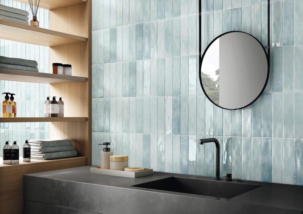 light tile - blue